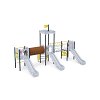 Triple-Tower Combined Play Structure - High VVZ-VZP3-001-10