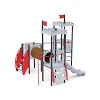 Triple-Tower Combined Play Structure - High VVZ-VZP3-004-10