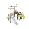 Triple-Tower Combined Play Structure - High VVZ-VZP3-004-10