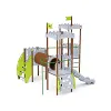 Triple-Tower Combined Play Structure - High VVZ-VZP3-004-10
