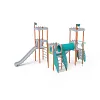 Triple-Tower Combined Play Structure - High VVZ-VZP3-004-15