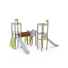 Triple-Tower Combined Play Structure - High VVZ-VZP3-004-15
