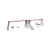 Double Slide with Swing - 1x Classic Seat, 1x Baby Seat, 1x Nest Seat VVZ-AP006-10