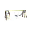 Double Slide with Swing - 1x Nest Seat VVZ-AP009-15