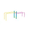 Double parallel bars W01-4-1