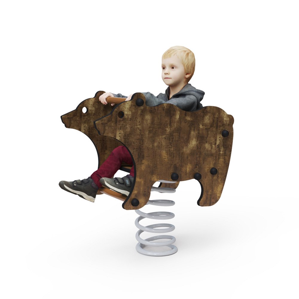 Spring rocker brown Bear VVZ-SH012 EN