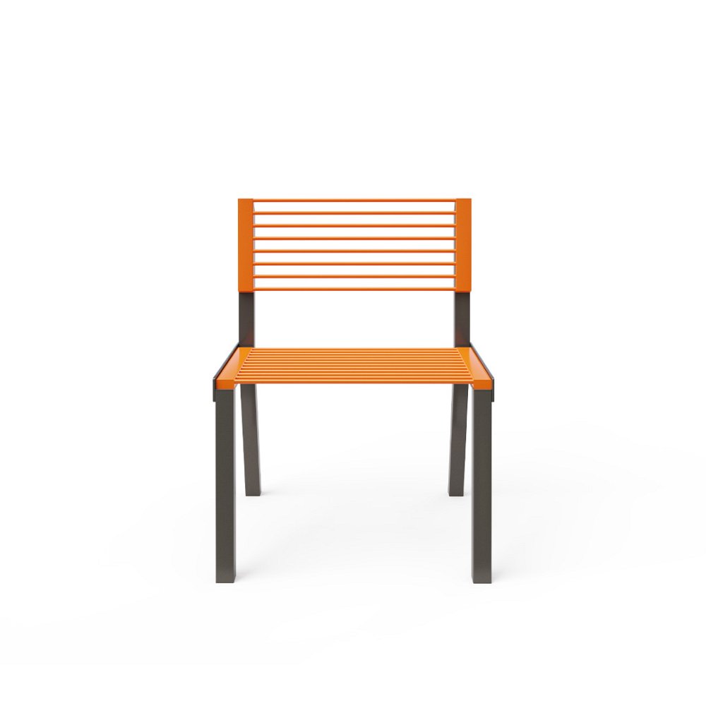 Park bench with backrest 0,6 m