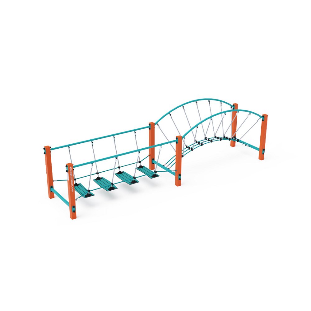 Double balance and rope bridge VVZ-M2-02