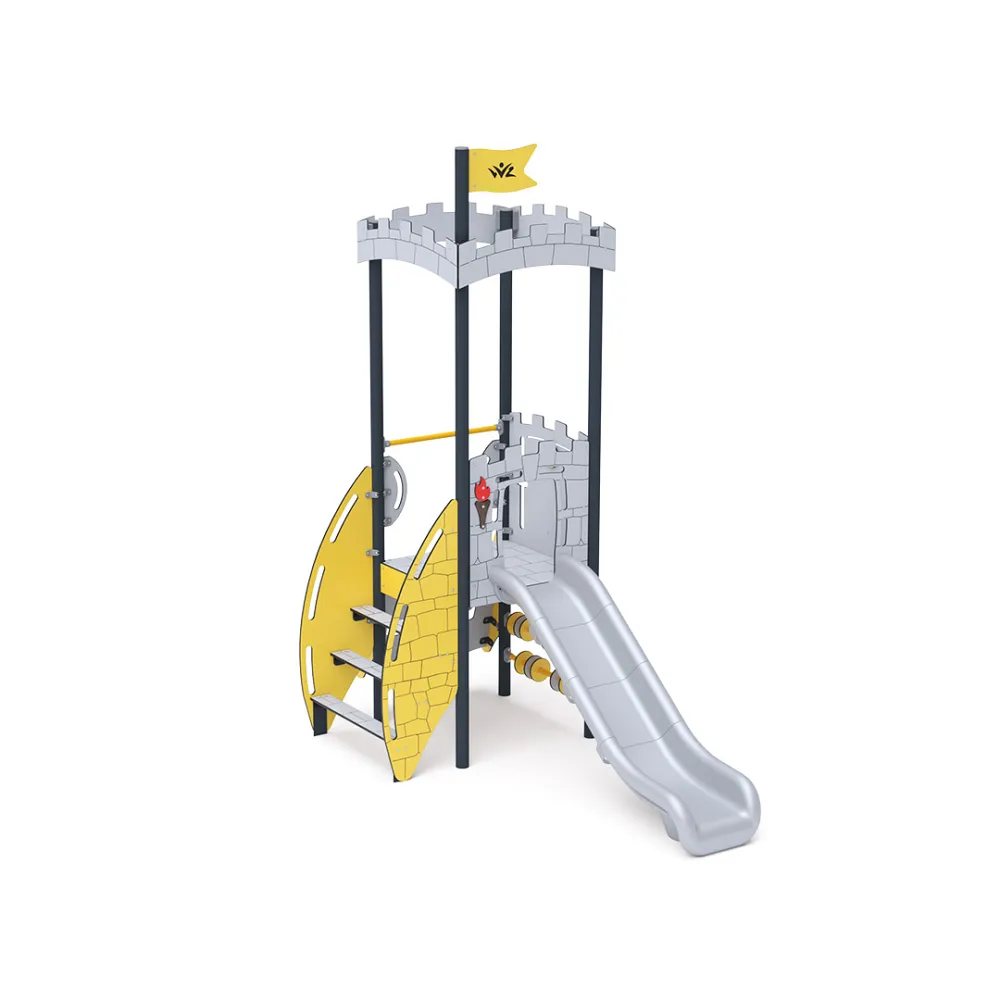 Single-Tower Combined Play Structure - High VVZ-VZP1-001-10