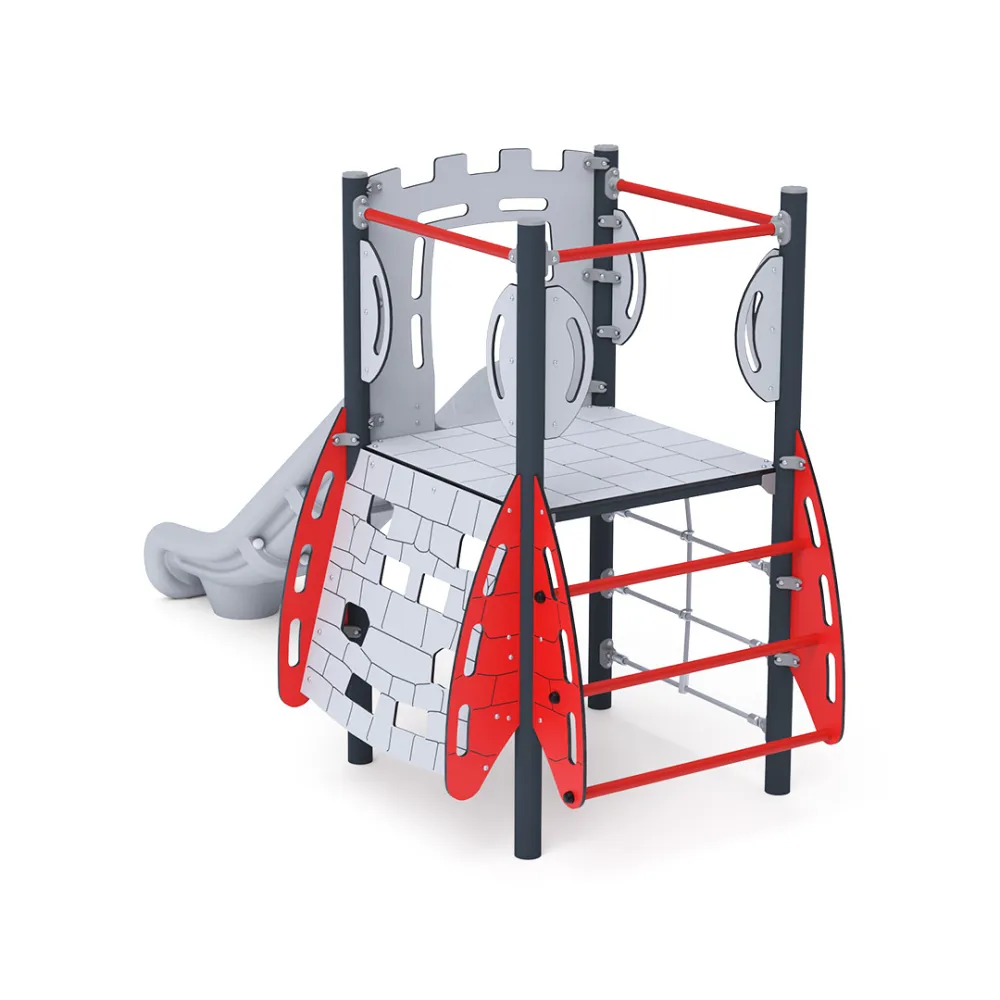 Single-Tower Combined Play Structure - Low VVZ-VZP1-004-10