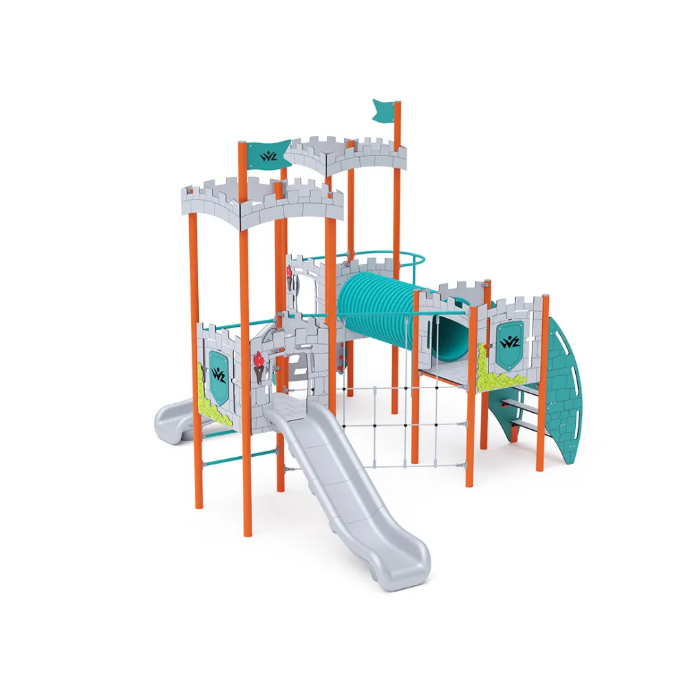 Triple-Tower Combined Play Structure - High VVZ-VZP3-004-10