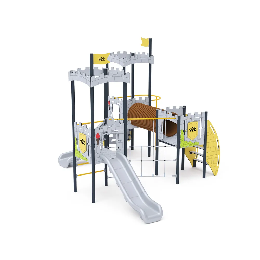 Triple-Tower Combined Play Structure - High VVZ-VZP3-004-10