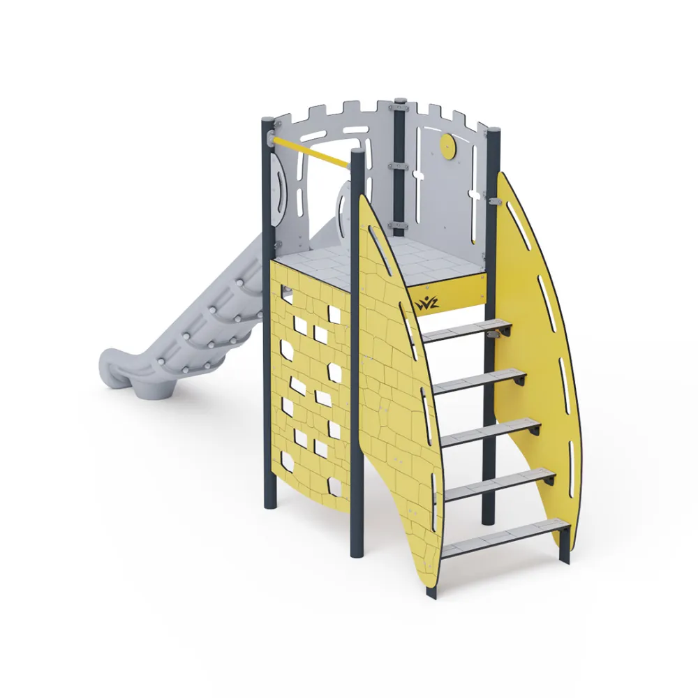 Single-Tower Combined Play Structure - Low VVZ-VZP1-003-15