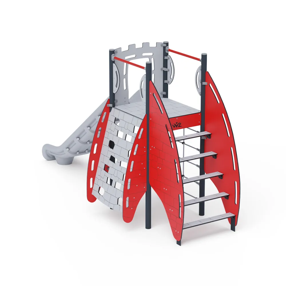 Single-Tower Combined Play Structure - Low VVZ-VZP1-004-15
