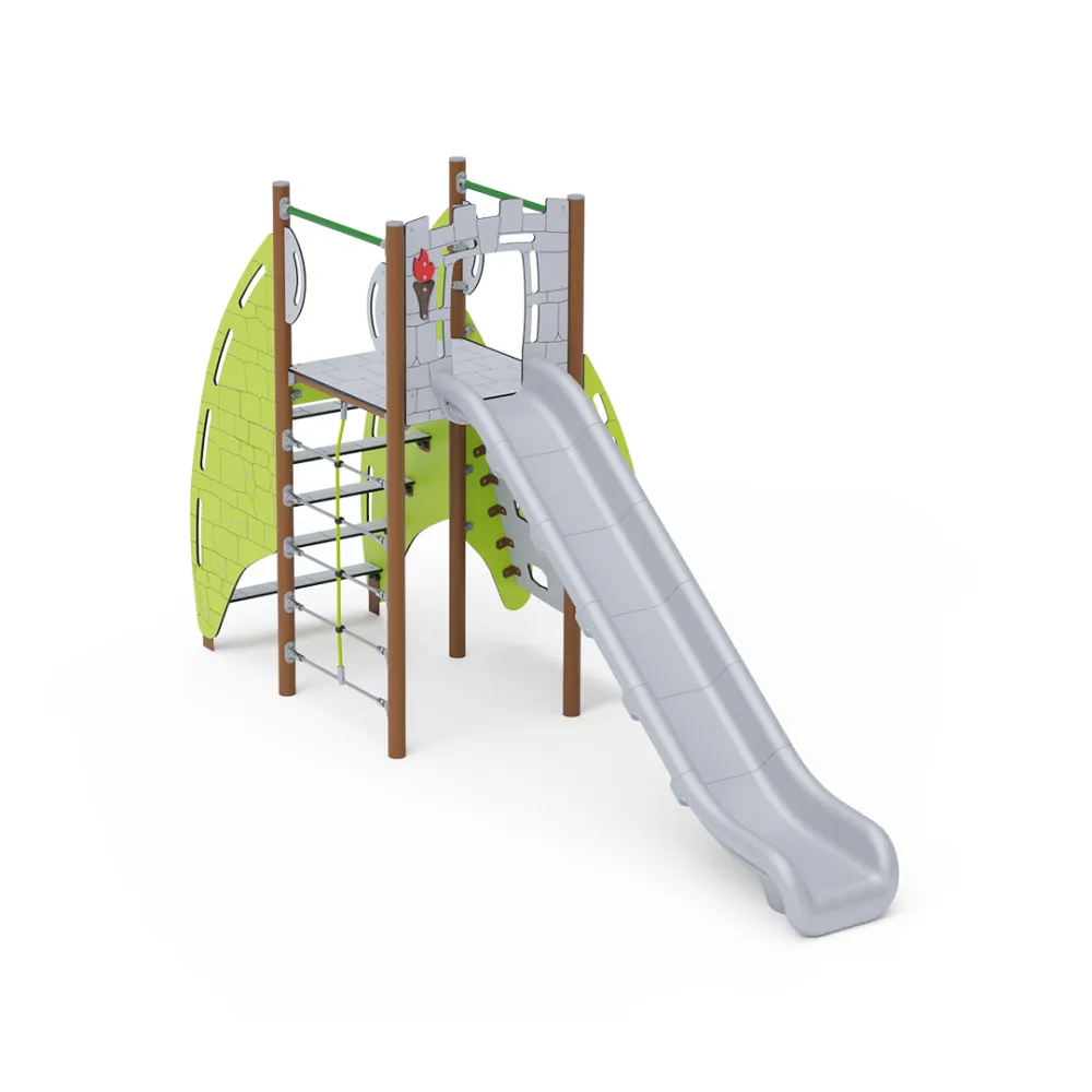 Single-Tower Combined Play Structure - Low VVZ-VZP1-004-15
