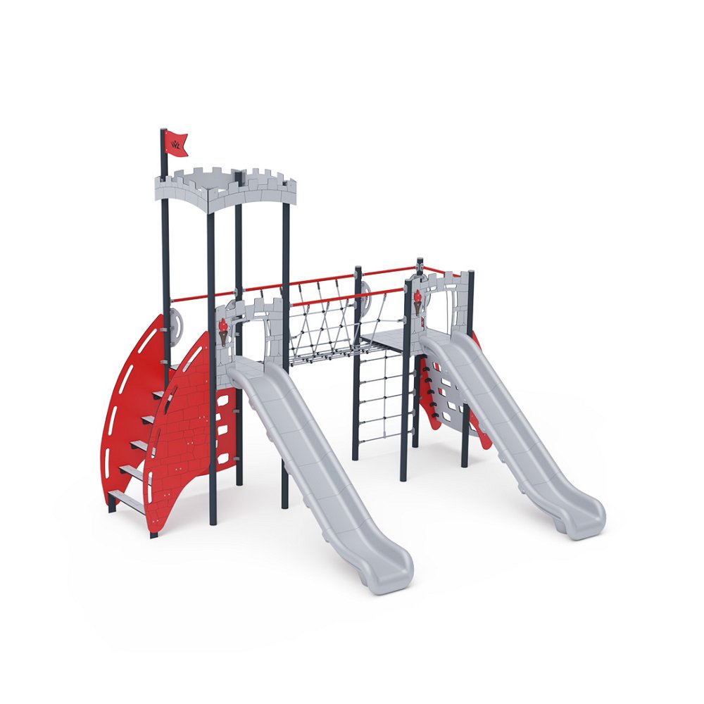 Double-Tower Combined Play Structure - High VVZ-VZP2-004-15