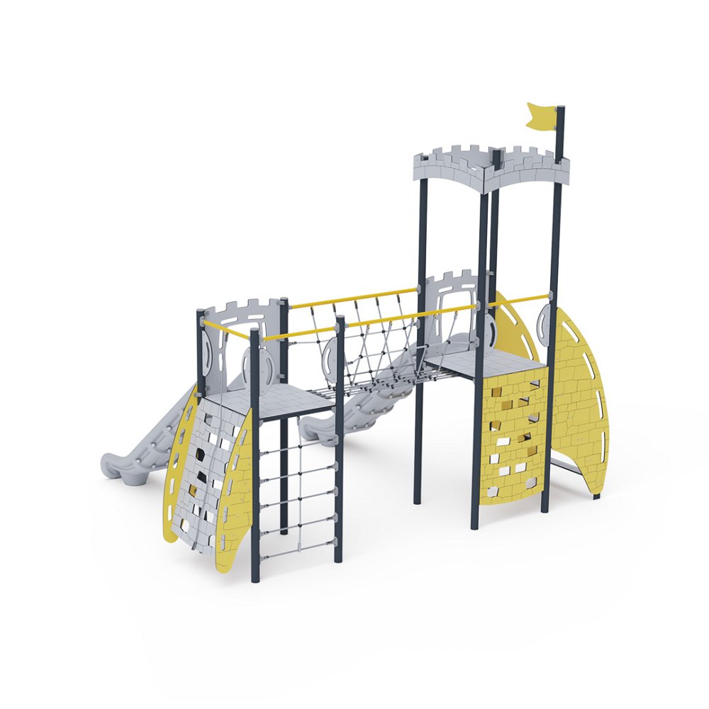 Double-Tower Combined Play Structure - High VVZ-VZP2-004-15