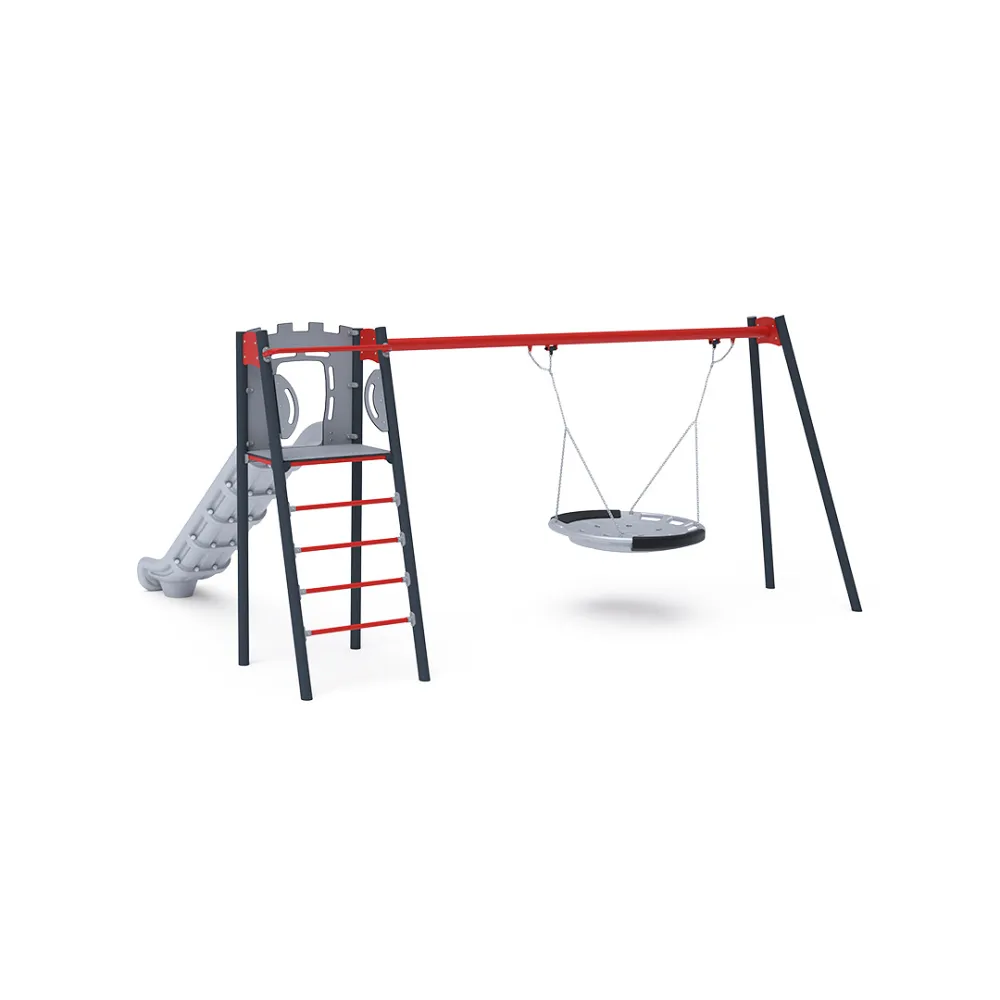 Slide with Swing - 1x Nest Seat VVZ-AP004-15