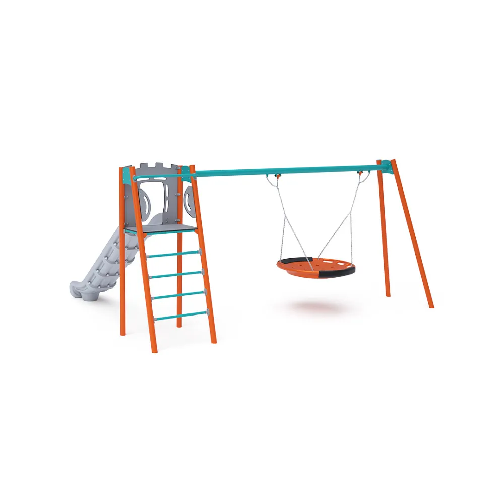 Slide with Swing - 1x Nest Seat VVZ-AP004-15