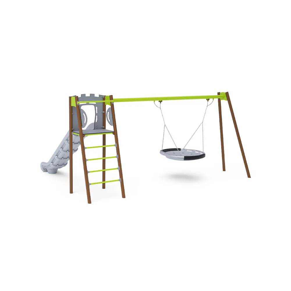 Slide with Swing - 1x Nest Seat VVZ-AP004-15