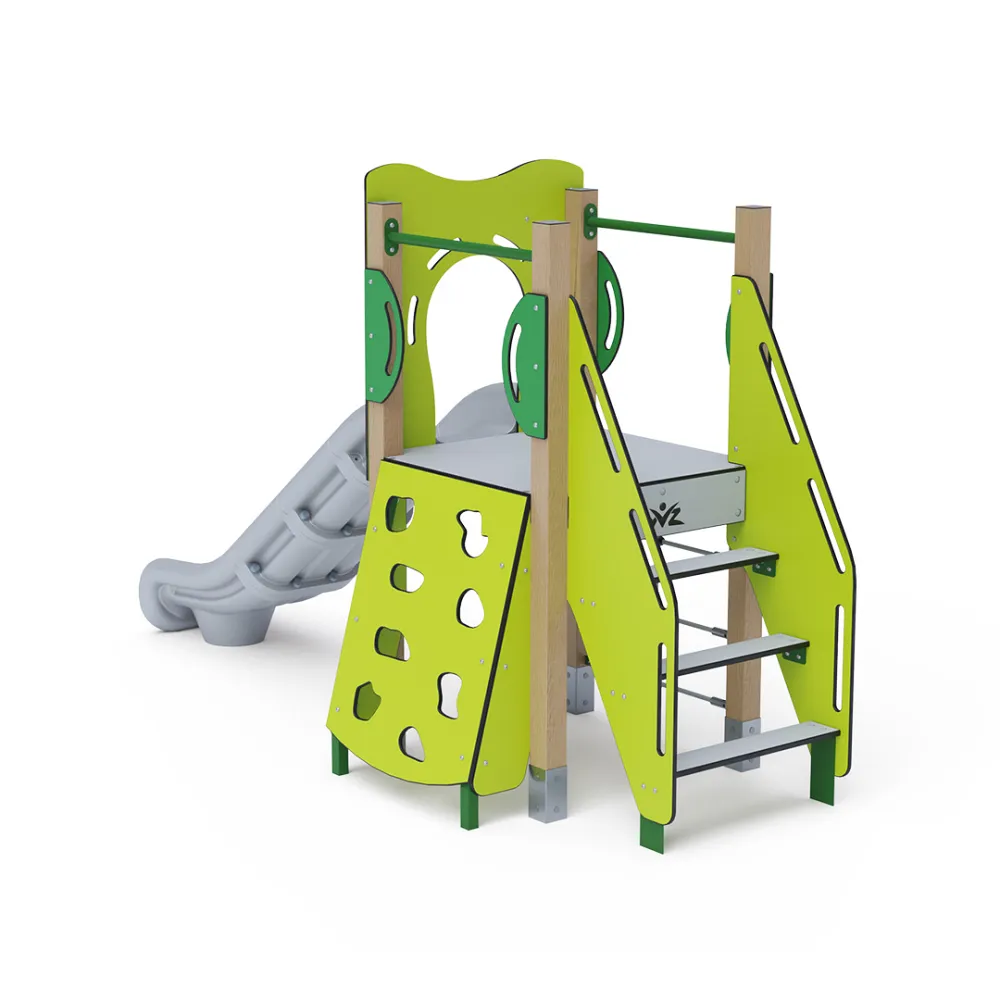 Single-Tower Combined Play Structure - Low VVZ-VZD1-007-10
