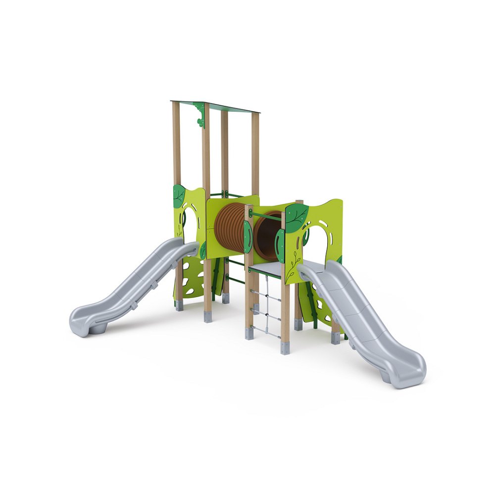 Double-Tower Combined Play Structure - High VVZ-VZD2-003-10