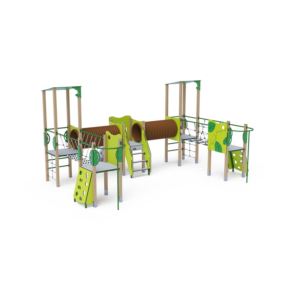 Five-Tower Combined Play Structure - High VVZ-VZD5-001-10