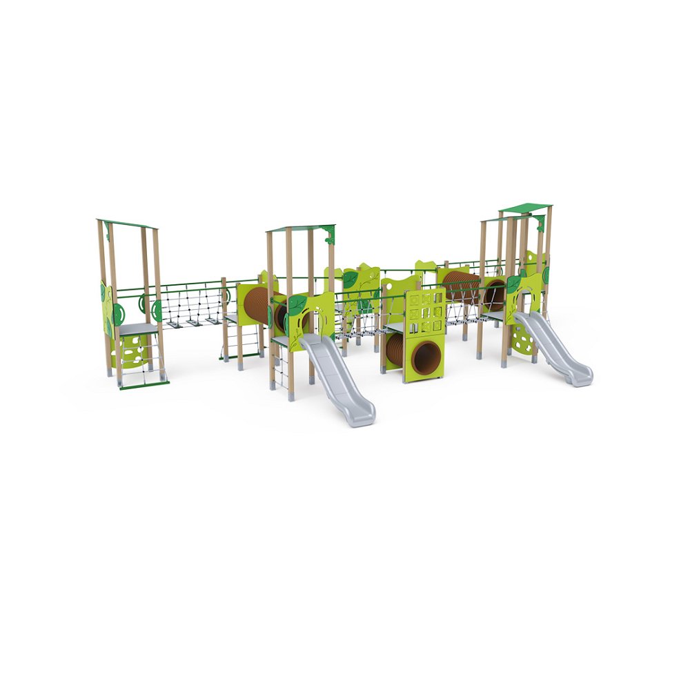 Eight-Tower Combined Play Structure - High VVZ-VZD8-002-10