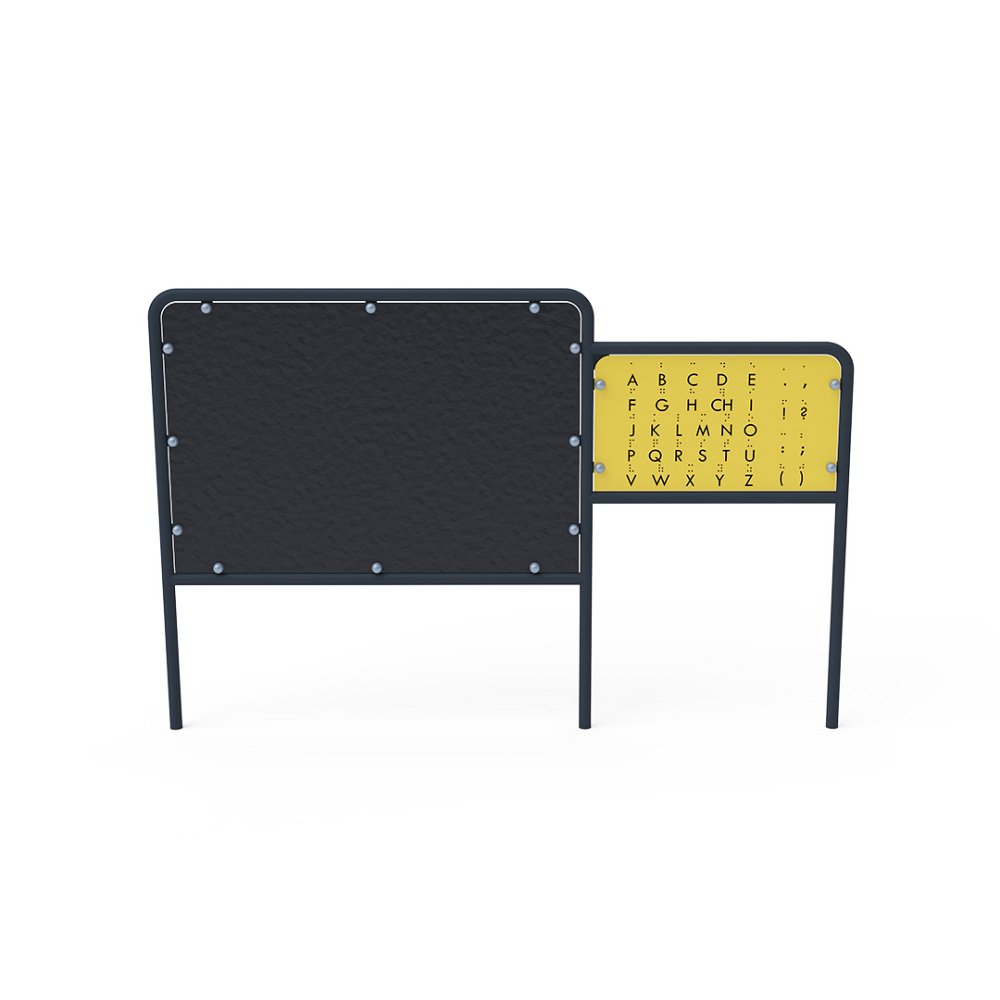 Educational panel - Drawing board and alphabet VVZ EDU013