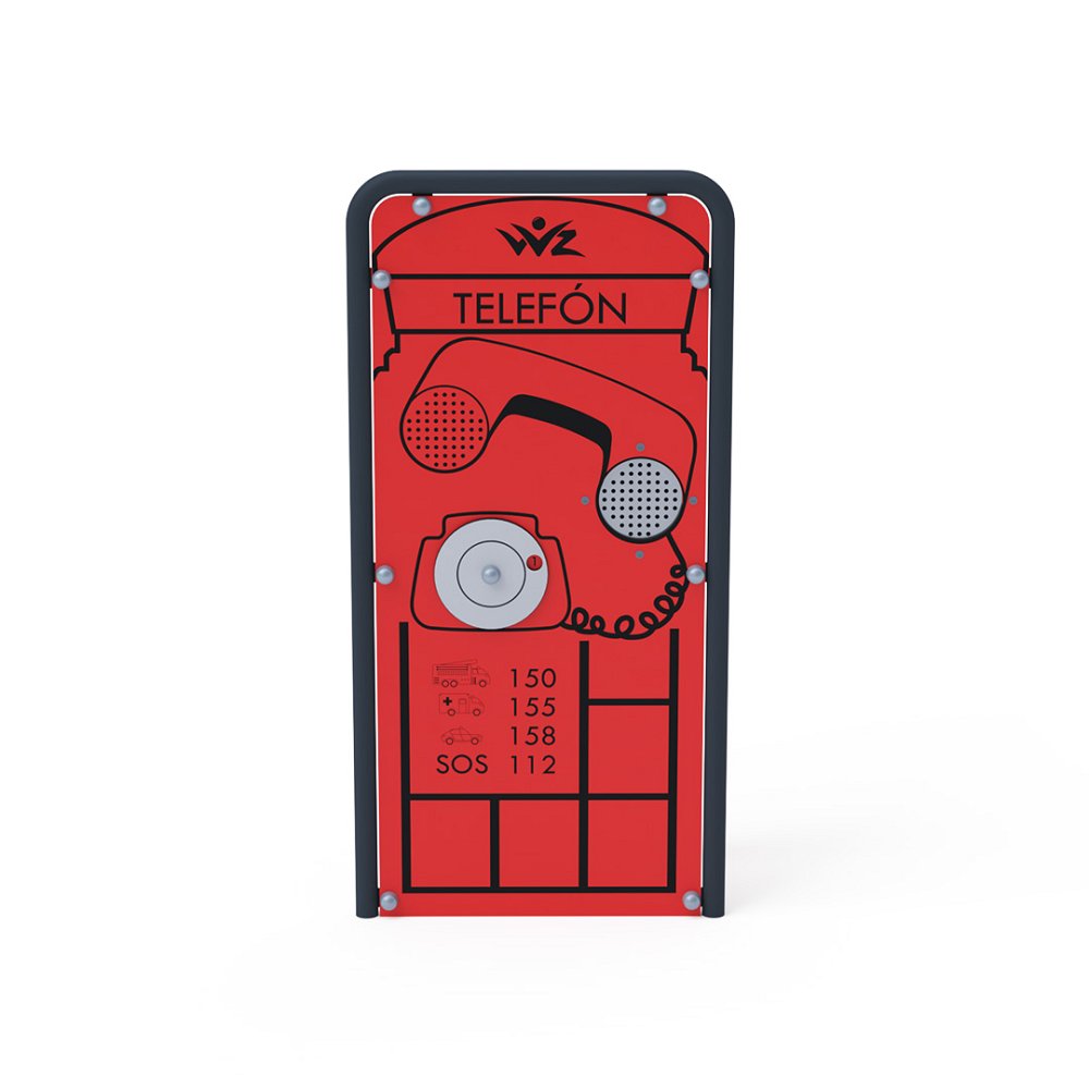 Educational panel - Telephone booth VVZ-EDU011