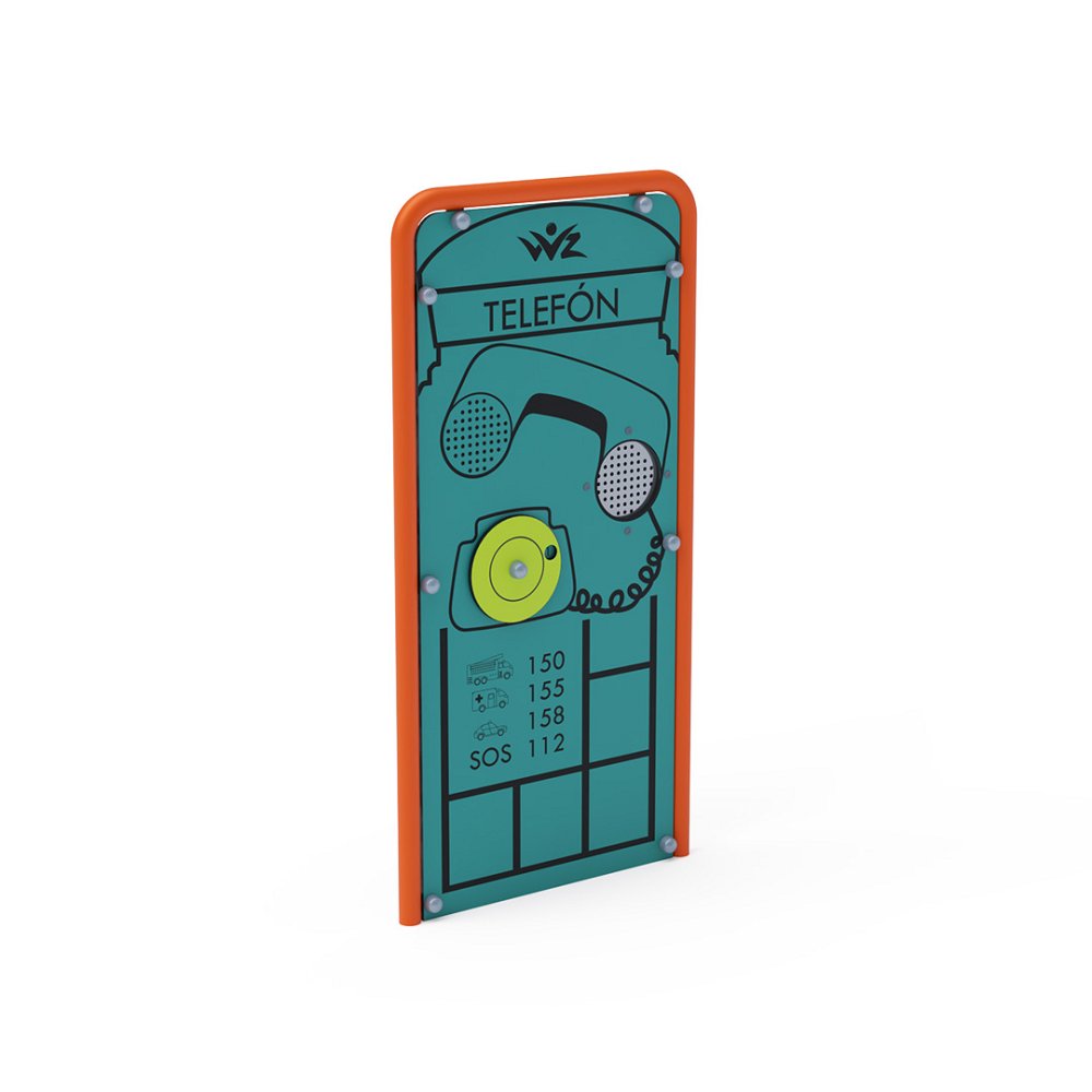 Educational panel - Telephone booth VVZ-EDU011