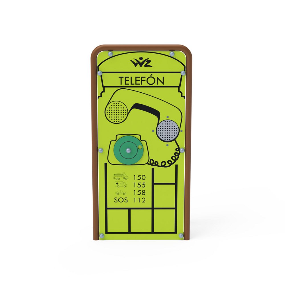 Educational panel - Telephone booth VVZ-EDU011