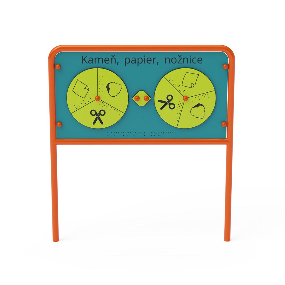 Educational panel - Rock, Paper, Scissors VVZ-EDU015 EN