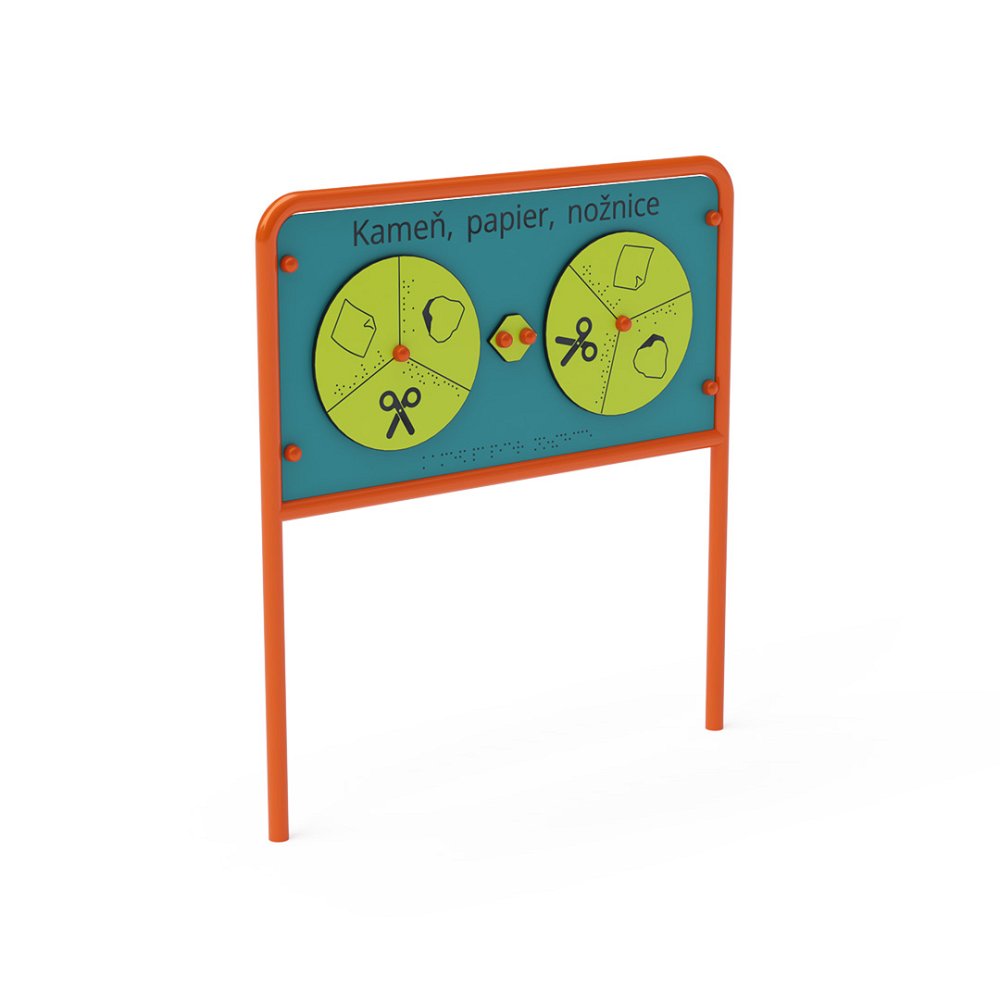 Educational panel - Rock, Paper, Scissors VVZ-EDU015 EN