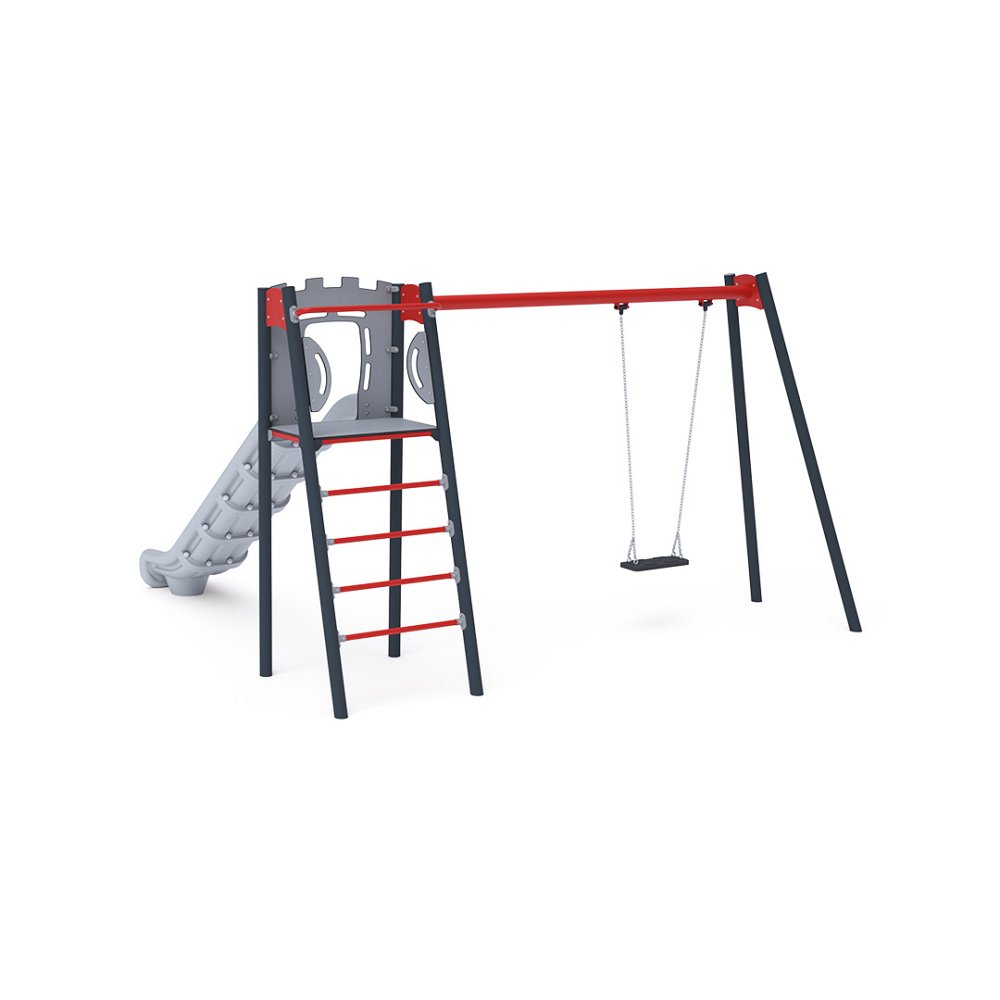 Slide with Swing - 1x Classic Seat VVZ-AP002-15