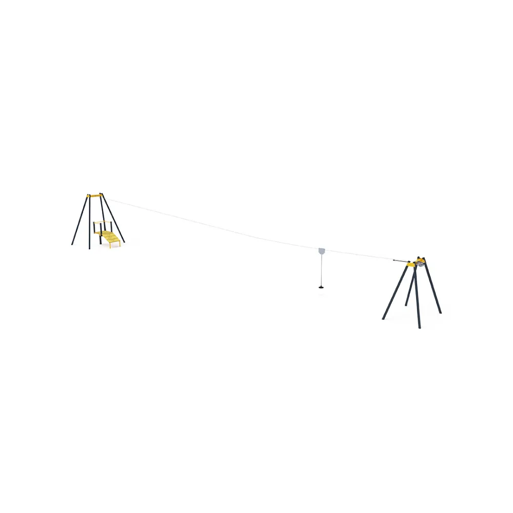 Zip line with pulley VVZ-L001