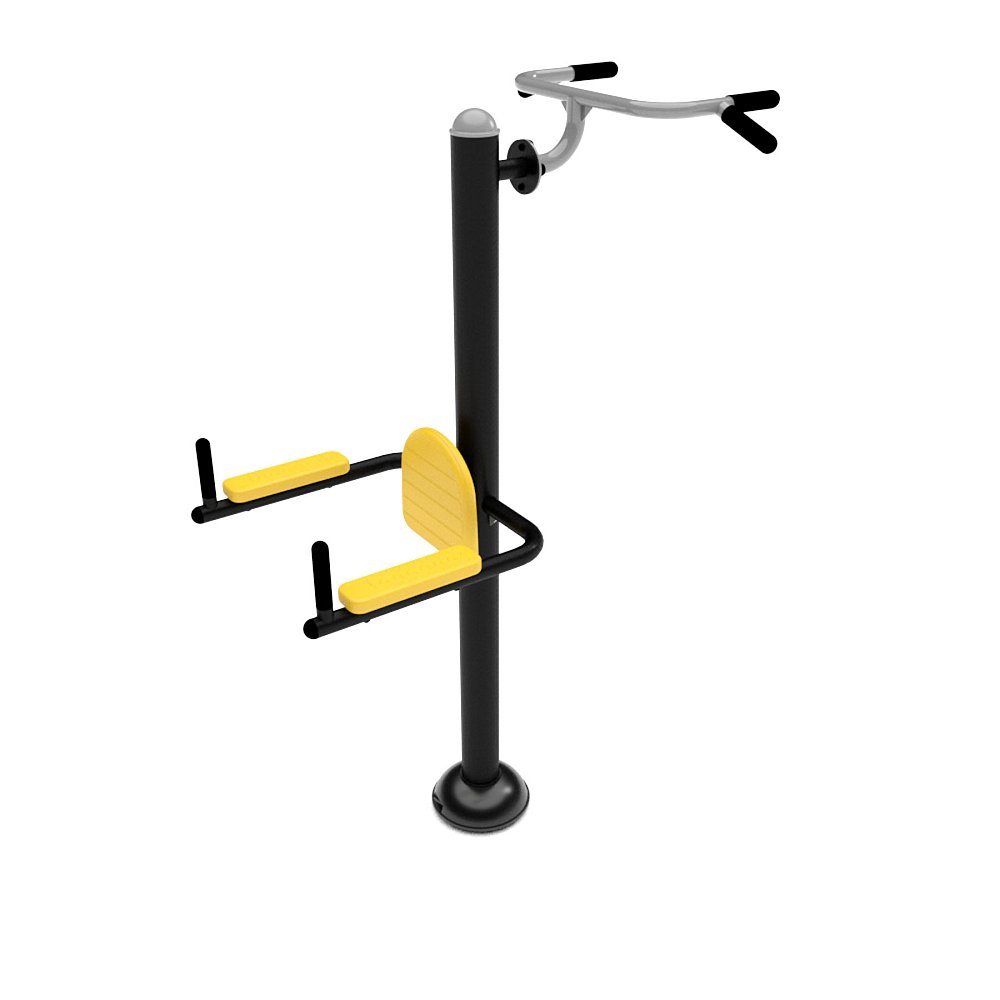 F25 Abdominal muscle trainer and pull-up bar