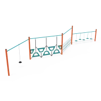 4-piece monkey tracks