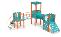 Maintenance-free playgrounds