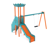 Maintenance free Mini playgrounds