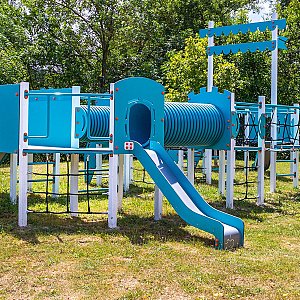 The village of Nemčiňany have a new playground The village of Nemčiňany have a new playground