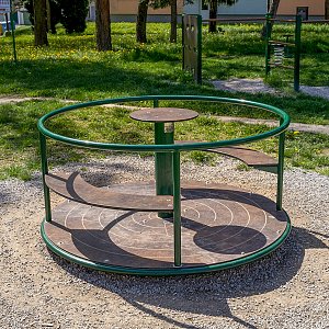 A children's playground has also been added to the Stred housing estate in Bánovce nad Bebravou A children's playground has also been added to the Stred housing estate in Bánovce nad Bebravou