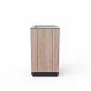 Wood wastebasket Wood wastebasket