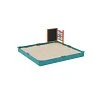 Educational sandbox 3 × 3 m with drawing board and counter VVZ-PD004 Educational sandbox 3 × 3 m with drawing board and counter VVZ-PD004