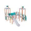 Four-Tower Combined Play Structure - High VVZ-VZP4-001-10 Four-Tower Combined Play Structure - High VVZ-VZP4-001-10