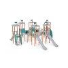 Eight-Tower Combined Play Structure - High VVZ-VZP8-001-15 Eight-Tower Combined Play Structure - High VVZ-VZP8-001-15