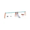 Double Slide with Swing - 1x Classic Seat, 1x Baby Seat, 1x Nest Seat VVZ-AP006-10 Double Slide with Swing - 1x Classic Seat, 1x Baby Seat, 1x Nest Seat VVZ-AP006-10