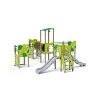 Five-Tower Combined Play Structure - High VVZ-VZD5-002-10 Five-Tower Combined Play Structure - High VVZ-VZD5-002-10