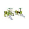 Six-Tower Combined Play Structure - High VVZ-VZD6-001-10 Six-Tower Combined Play Structure - High VVZ-VZD6-001-10